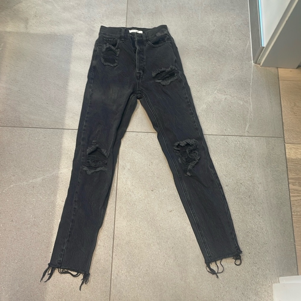 Ultra High Rise Slim Pacsum Jeans size 22